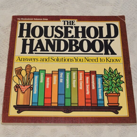 The Household Handbook Reference Housekeeping Diet Cook Book Housewarming 1981 - Picture 14 of 14